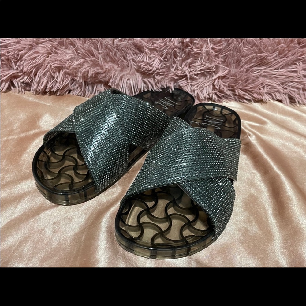 INC Rhinestone Sandals ✨